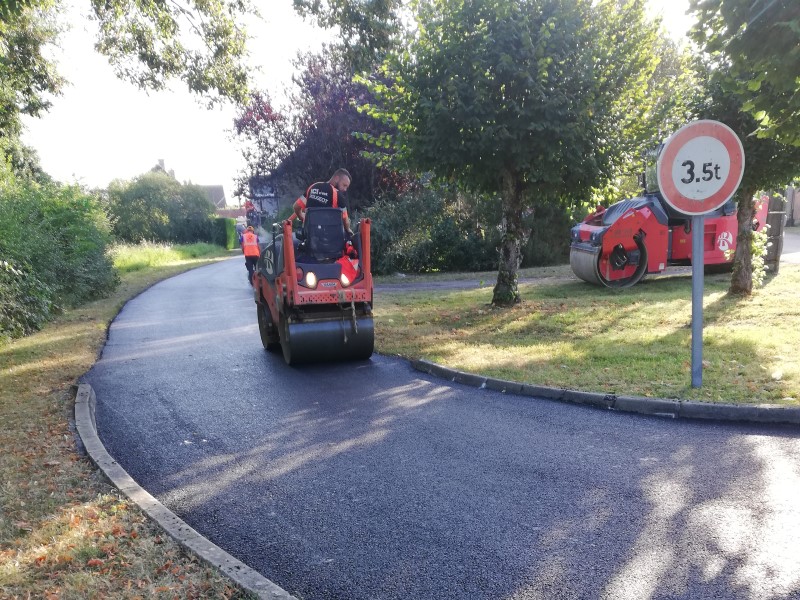 Réfection rues Marion et de Cordas (sept. 2021)