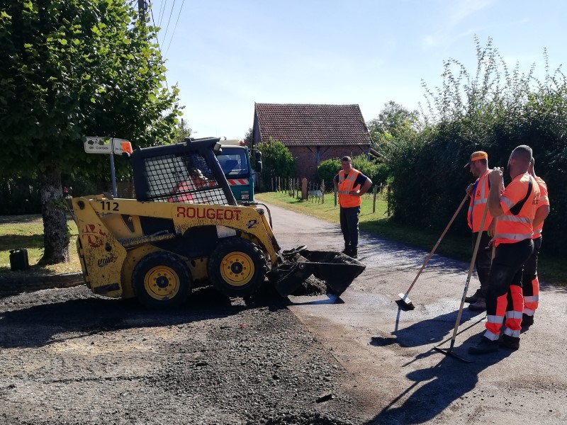 Réfection rues Marion et de Cordas (sept. 2021)