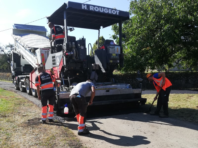 Réfection rues Marion et de Cordas (sept. 2021)